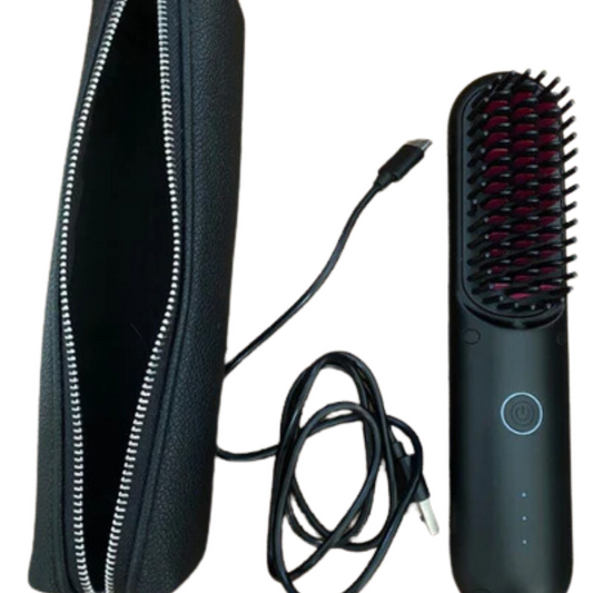  Sleekstyle - electrical hairbrush with 3 temperature levels for smooth hair-1