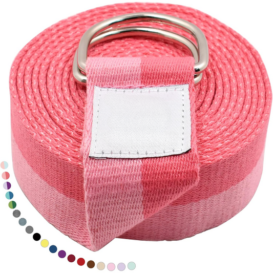  Flexfit Yoga band-adjustable D-ring band for flexibility and comfort-1
