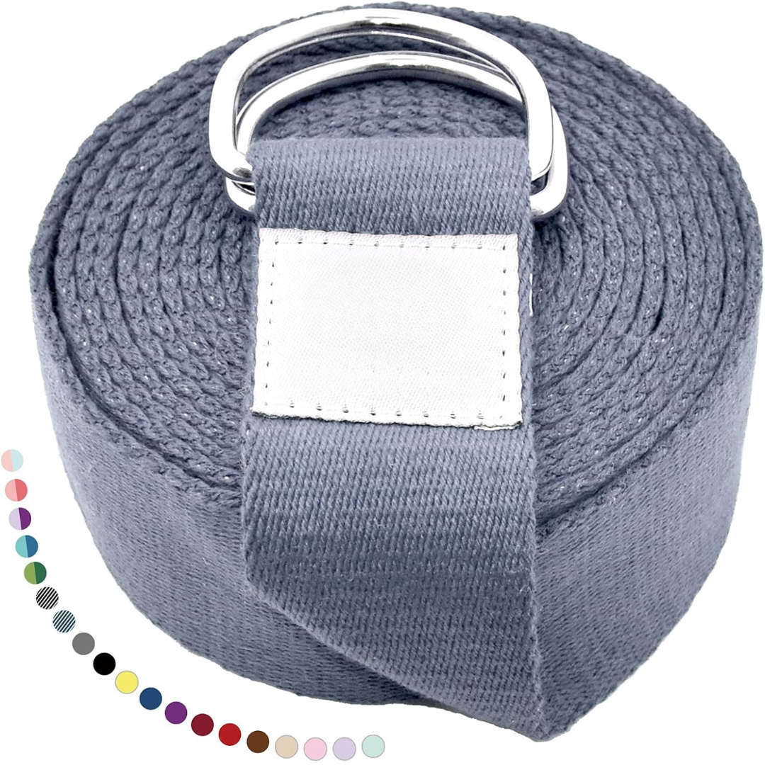  Flexfit Yoga band-adjustable D-ring band for flexibility and comfort-3