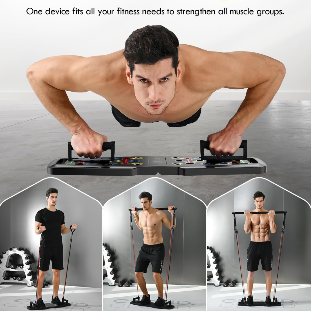  Fitflex - Fitness Set with resistance tapes set, portable for home & on the go-4