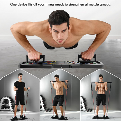  Fitflex - Fitness Set with resistance tapes set, portable for home & on the go-4