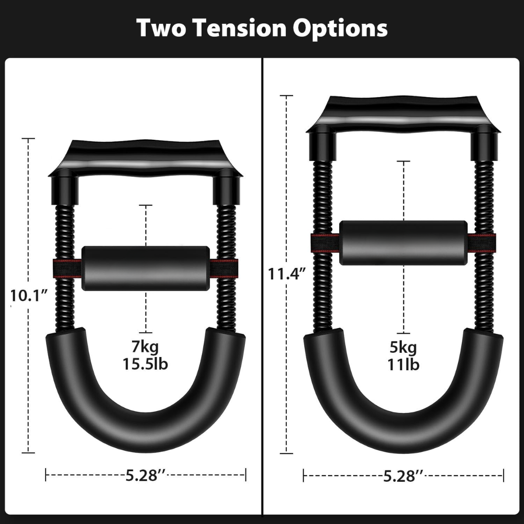  Adjustable grip trainer - gripmaster for handicraft and forearm enhancement-1