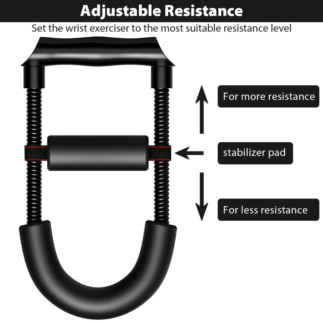  Adjustable grip trainer - gripmaster for handicraft and forearm enhancement-6