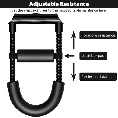  Adjustable grip trainer - gripmaster for handicraft and forearm enhancement-6