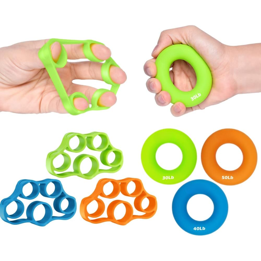  Powergrip-6-part hand amplifier set for grip and rehabilitation-1