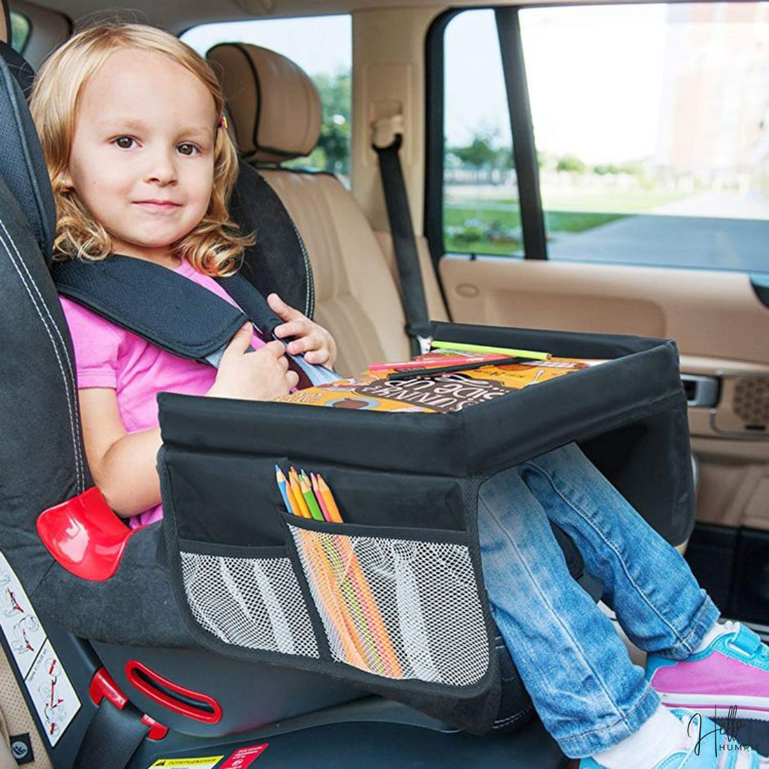Playport Travel Tray - Stabile Aktivitätsfläche für Autositze, Kinderwagen und Zugfahrten