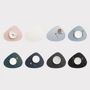 Claro – Set elegante di tovagliette e sottobicchieri resistenti al calore in vari colori