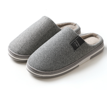 VARDI SLIPPERS - Stijlvolle herenslippers voor warme en comfortabele voeten