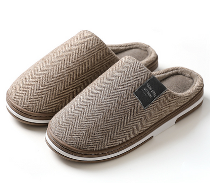 VARDI SLIPPERS - Stijlvolle herenslippers voor warme en comfortabele voeten