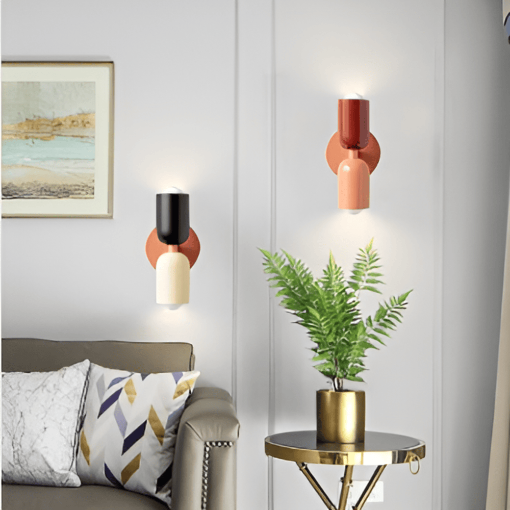 Vintage Glow LED wall lamp - modern wall lamp with elegant design and simple installation, bright lighting for interiors 3