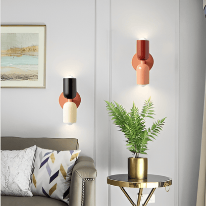 Vintage Glow LED wall lamp - modern wall lamp with elegant design and simple installation, bright lighting for interiors 3
