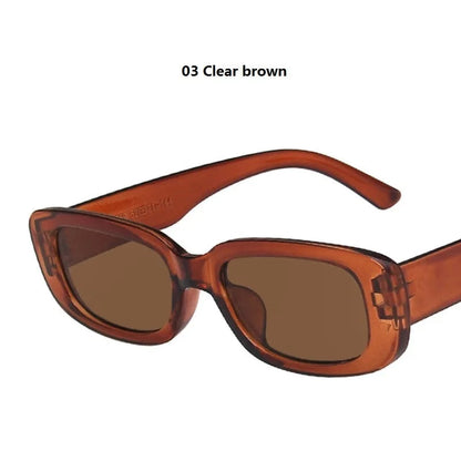 VINTA SHADE – Stylish Vintage Rectangle Sunglasses with UV Protection
