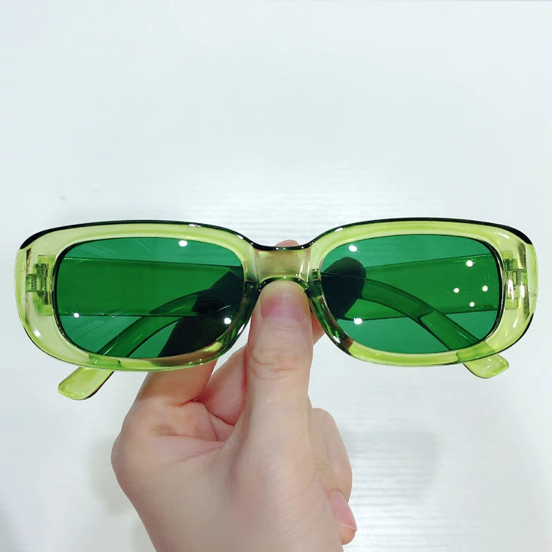 VINTA SHADE – Stylish Vintage Rectangle Sunglasses with UV Protection