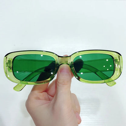 VINTA SHADE – Stylish Vintage Rectangle Sunglasses with UV Protection