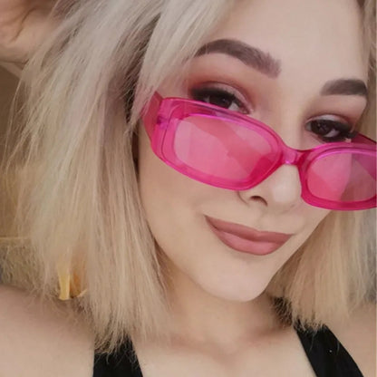 VINTA SHADE – Stylish Vintage Rectangle Sunglasses with UV Protection