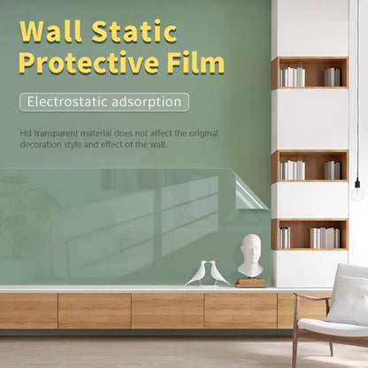 WALLSHIELD FILM – Transparent Wall Protection Film with Electrostatic Adhesion