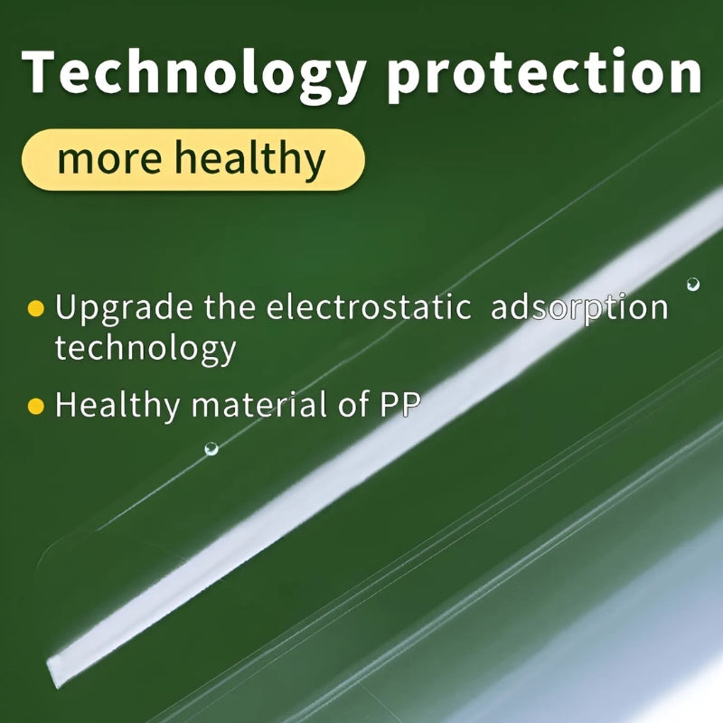 WALLSHIELD FILM – Transparent Wall Protection Film with Electrostatic Adhesion