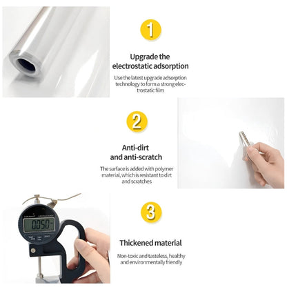WALLSHIELD FILM – Transparent Wall Protection Film with Electrostatic Adhesion