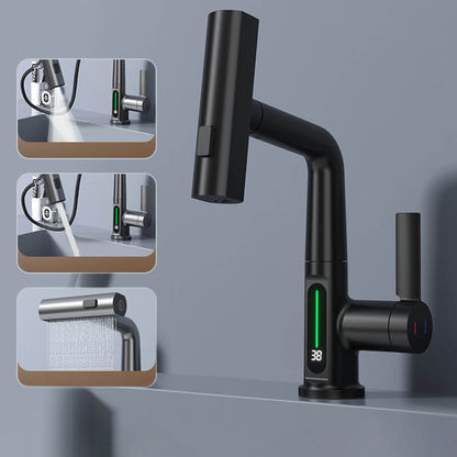 WATERMASTER - 360° drehbarer Wasserhahn mit LED-Temperaturanzeige
