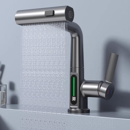 WATERMASTER - 360° drehbarer Wasserhahn mit LED-Temperaturanzeige