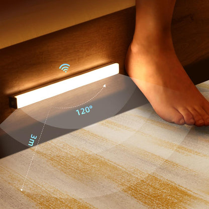 Wireless LED light with movement sensor-flexible light control, AAA batteries or USB, 9-50 cm length 3