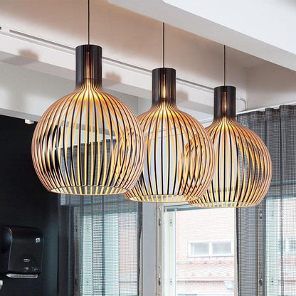 Woodart Pendant - handmade wooden pendant lamp for warm ambience 7