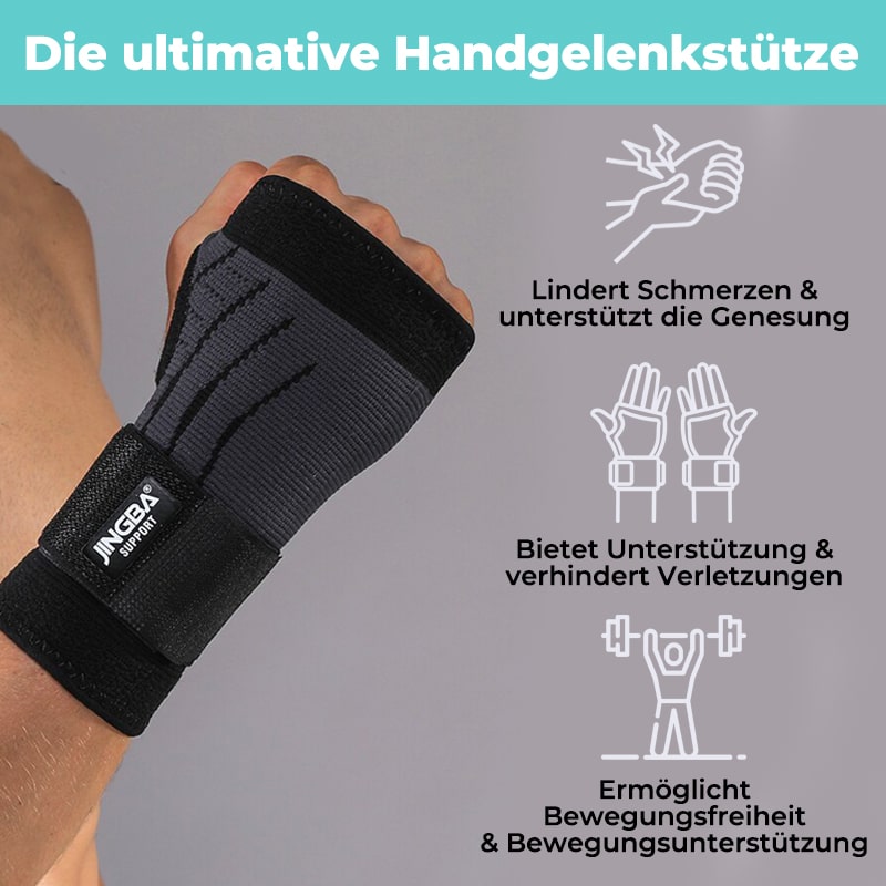 Wristrelief 3D-wrist bandage with innovative 3D compression for pain relief & stabilization 2