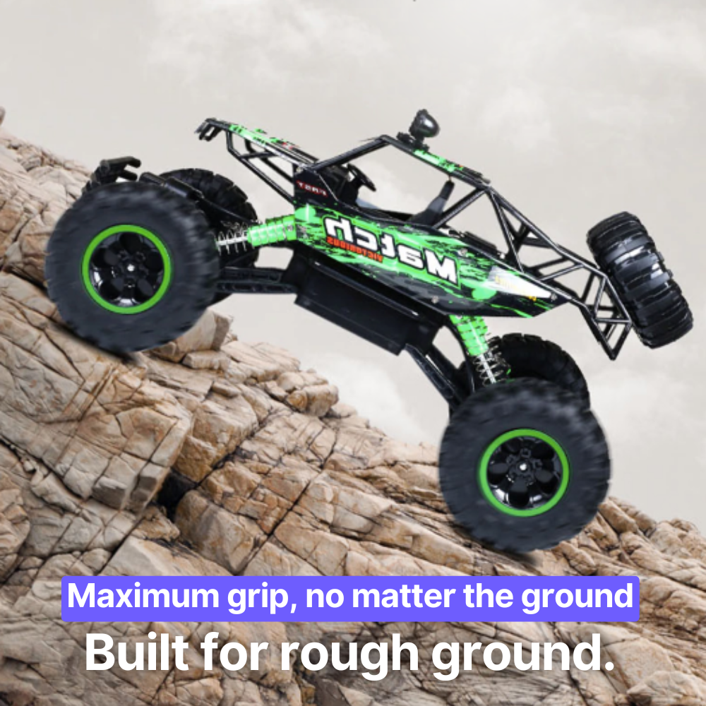 Beasttrek X4 - 4x4 RC Monster Truck voor Offroad Fun - Krachtig, schokbestendig, All-Terrain
