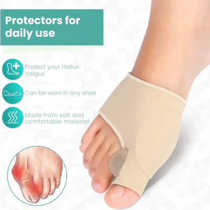 CompressCare Teen Bunion Corrector - Soulagement de l'Hallux Valgus et alignement des orteils