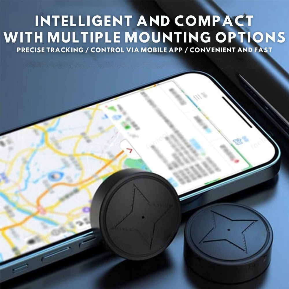 Intelligente GPS Tracker - Real-Time Tracking - Magnetische Bevestiging - Compact Ontwerp - Lange Batterijlevensduur