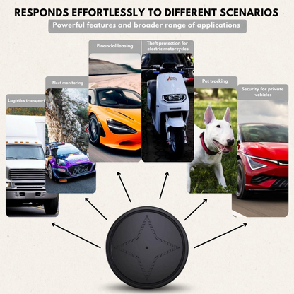 Intelligente GPS Tracker - Real-Time Tracking - Magnetische Bevestiging - Compact Ontwerp - Lange Batterijlevensduur