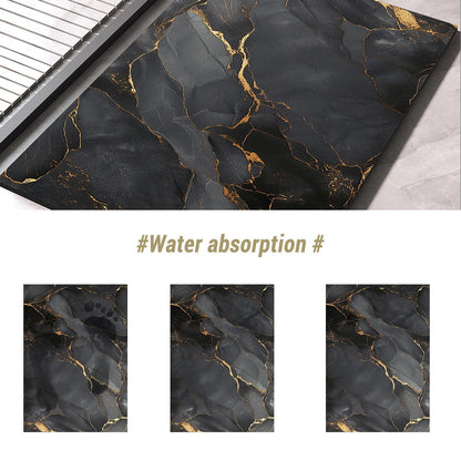 AbsorbaMat – Tappetino da bagno antiscivolo ad asciugatura rapida per passi sicuri e confortevoli