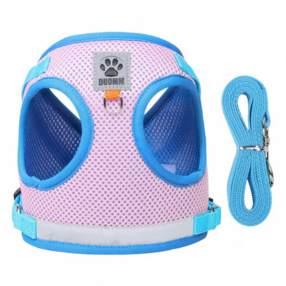 Arnês de Aventura – Arnês para Gatos à Prova de Fugas com Trela para Exploração Segura ao Ar Livre