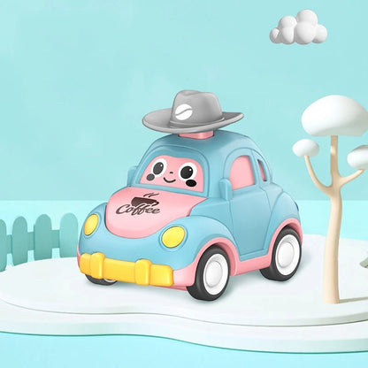 AdventureBuddy – Coche de Juguete para Niños con Retroceso sin Batería y Diseño Duradero