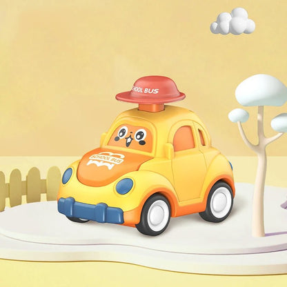 AdventureBuddy – Coche de Juguete para Niños con Retroceso sin Batería y Diseño Duradero