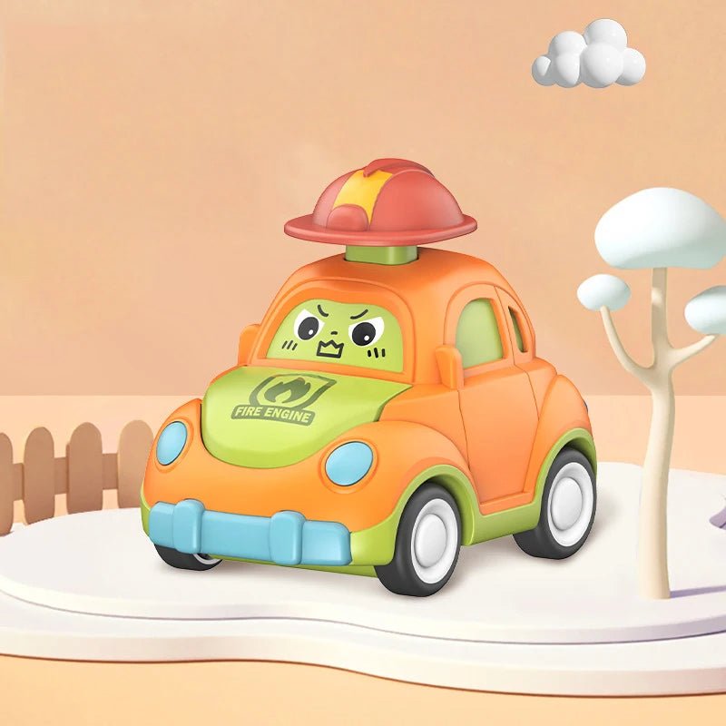 AdventureBuddy – Coche de Juguete para Niños con Retroceso sin Batería y Diseño Duradero