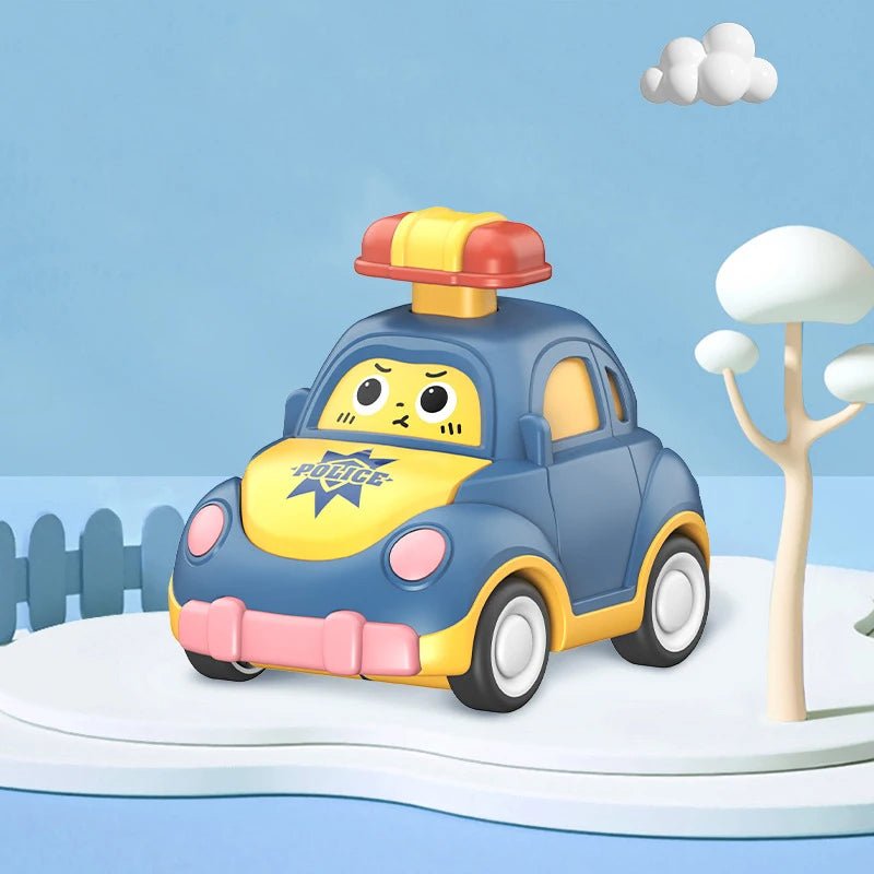 AdventureBuddy – Coche de Juguete para Niños con Retroceso sin Batería y Diseño Duradero