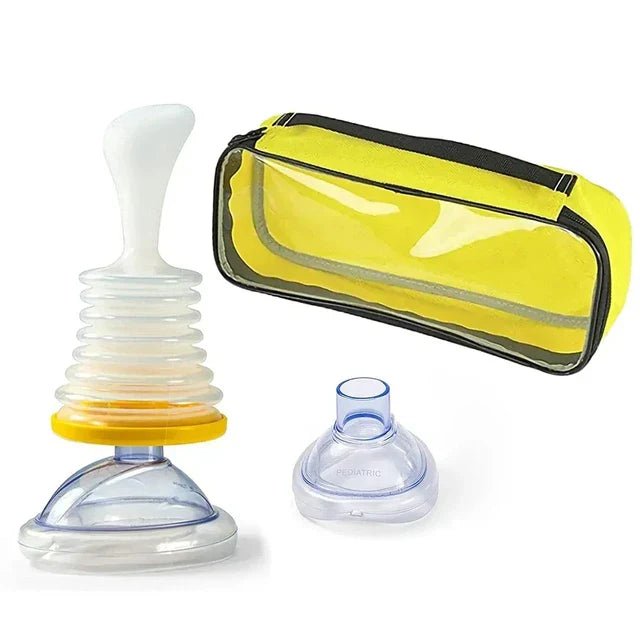 AeroGuard Verstikkingsreddingsapparaat | Nood anti-verstikkingsset voor volwassenen en kinderen Betrouwbaar, compact en gebruiksvriendelijk veiligheidsinstrument voor kritieke verstikkingsgevallen.
