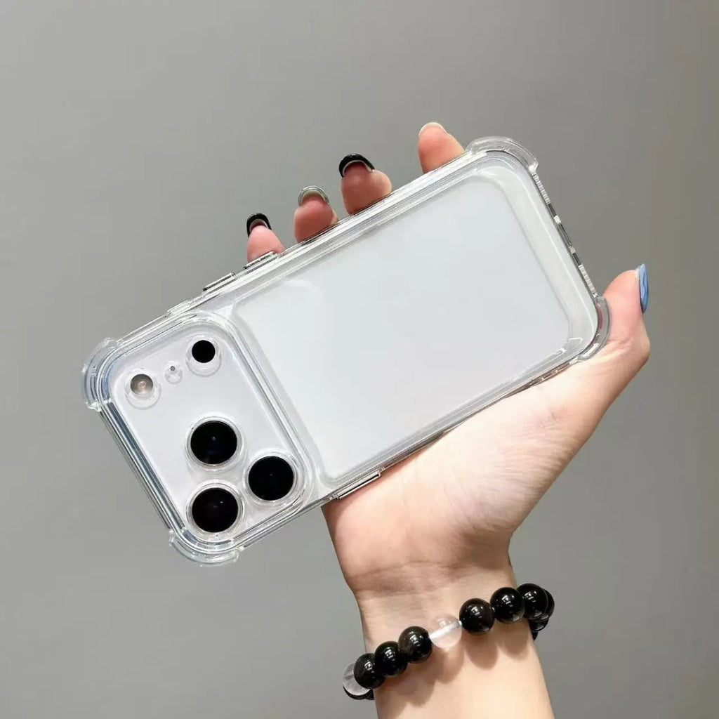 Shockproof Transparent Phone Case for iPhone 17 Pro & Max - Lightweight TPU Bumper 3