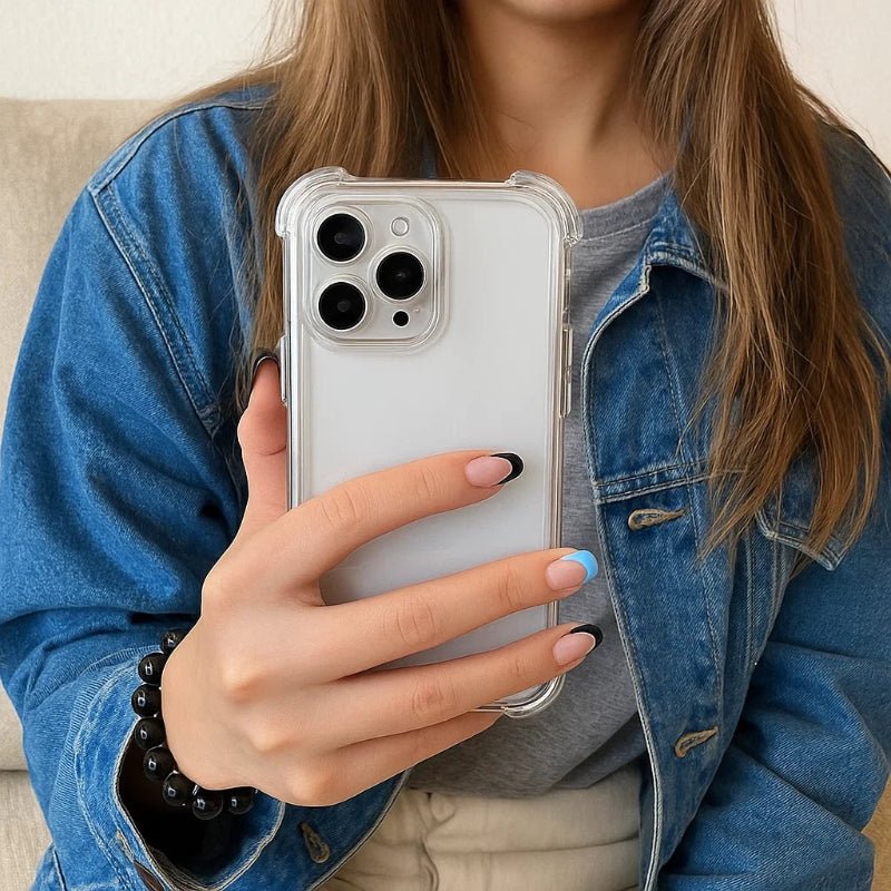 AeroGuard – Shockproof Transparent Bumper Case for iPhone 11-17