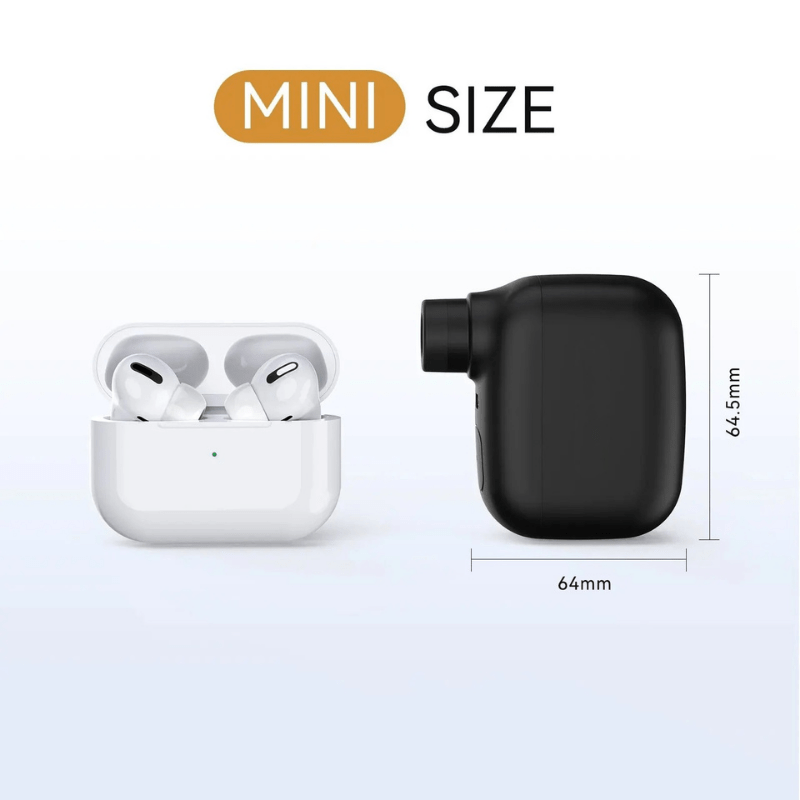 AIRCYCLE – Portable battery-powered bicycle pump with 100PSI for all valves