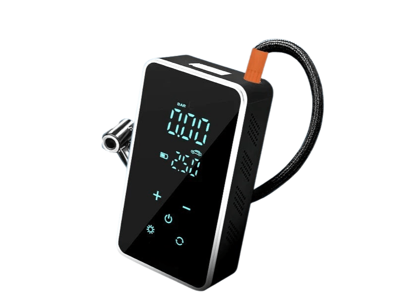 AirMax Touch – Portable electric air pump with touchscreen & 150 PSI