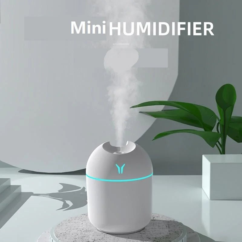 AirMist 250 – USB Mini Humidifier with Aromatherapy Function