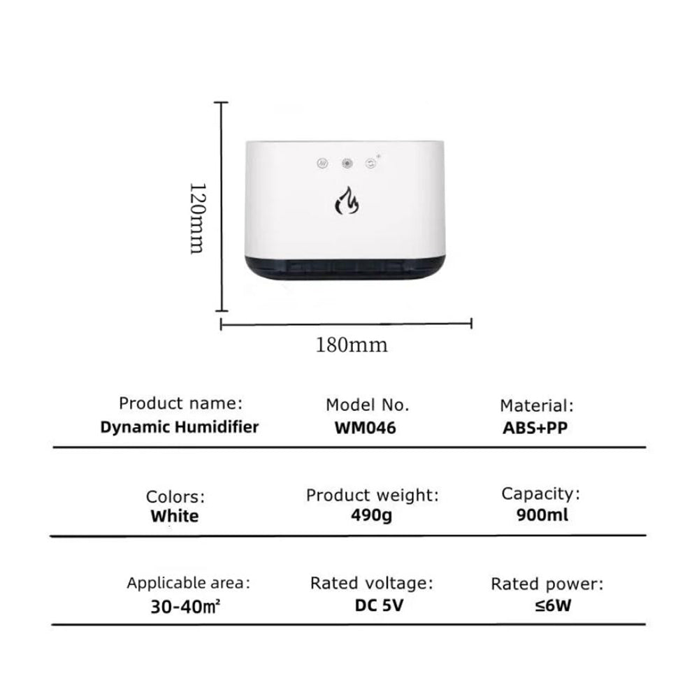 Airmist Pro - dynamic humidifier with LED & voice control 4