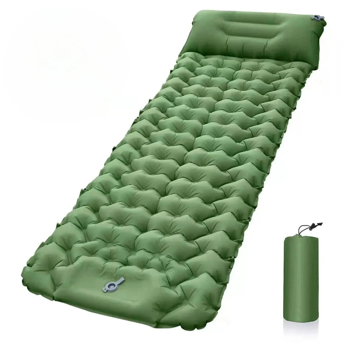 Airtrek Mat - inflatable camping mattress with foot pump & ergonomic design 8