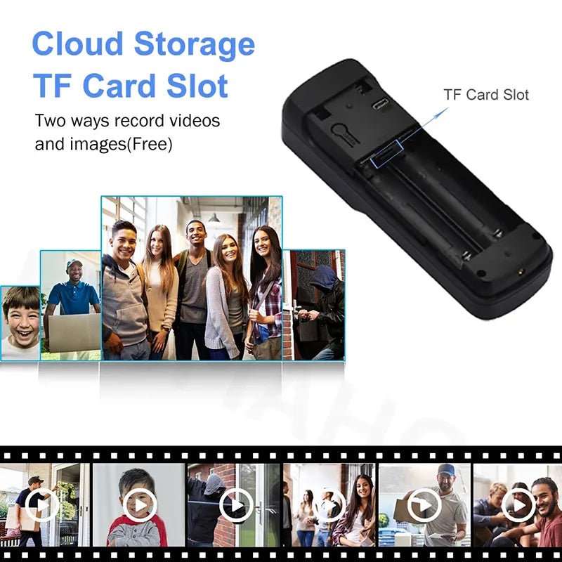 Smart Wireless Video Doorbell Camera with 1080p HD & Two-Way Audio 6