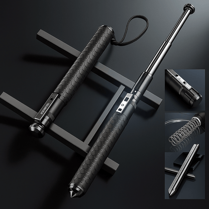 AllGuard Stick – Automatische Zelfverdedigingswandelstok met Stabiliteitssteun