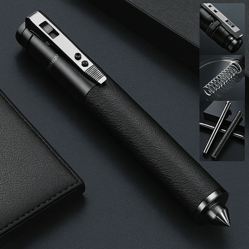 AllGuard Stick – Automatische Zelfverdedigingswandelstok met Stabiliteitssteun