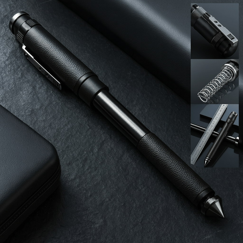 AllGuard Stick – Automatische Zelfverdedigingswandelstok met Stabiliteitssteun