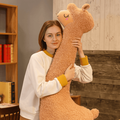 ALPACARESS – Morbido peluche di alpaca 130cm per decorazione della casa